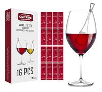 Wine Filters Removes Histamines and Sulfites: Stop it Wine Allergies - Purifies Wine Without Compromising Taste and Purity(16 Packs)