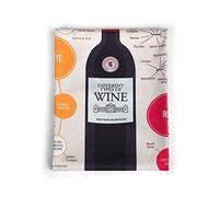 Wine Folly Microfiber Polishing Cloth - Different Types of Wine Design | Extra-Large Microfiber Towel for Wine Glasses, Camera Lenses & More