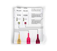 Wine Folly - Microfiber Polishing Cloth For Glass - Large Size (21" x 28") (Basic Wine Guide)