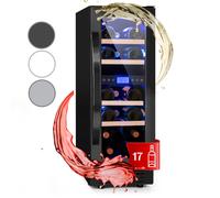 Vinovilla 17 Built-In Duo Two-Zone Wine Fridge 53l 17 Bottles 3-Colour Glass Door