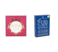 Wine Game & Pub Quiz Cards - Adults Dinner Party Games Night Bundle