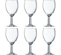 Wine Glass 350ml CE Marked at 125ml, 175ml and 250ml Arcoroc Savoie - Box of 6