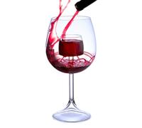 Wine Glass Accessories - Aeration Glass Accessories, Flat Bottom and Cup, Wine Glasses, Decanter for Party, Home, , Hotel