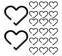 Wine Glass Charm - Acrylic Heart Shape, Lightweight Material & Compact Portable Size, Easy Attachment Design | Wine Glass Party Birthday Easter Wedding Dinner