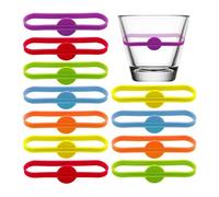 Wine Glass Charm - Easily Identify Your Cup, Colorful Drinking Glass Label