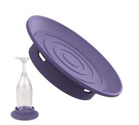 Wine Glass Cold Cuts Decoration - Flexible Silicone Aperitif Board, Compact Design, Non-Slip Design, Easy Clean Surfaces, Versatile Snack Holder | Host Organization