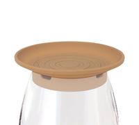 Wine Glass Deli Board - Dressage Plate With Silicone Cup Lid | Serving Tray For Tapas, Cheese, Fruit, Bar Snacks, Kitchen Party Supplies, Served