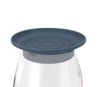 Wine Glass Deli Board - Dressage Plate With Silicone Cup Lid | Serving Tray For Tapas, Cheese, Fruit, Bar Snacks, Kitchen Party Supplies, Served