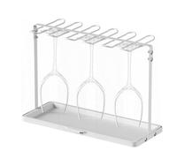 Wine Glass Holder - Glassware Storage Stand for Countertop | Sturdy Rack with Multiple Slots, Space Saving Design, Quick Drying, Ideal for Kitchen, Bar, Entertaining