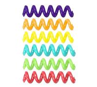 Wine Glass Markers Charm Wine Glass Charm - 6x Stem Glasses Identifier Charm Set,Silicone Vibrating Drink Labels for Beach Cocktails,Champagne,