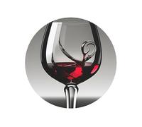 Wine Glass Print Strong Refrigerator Magnets Decor Fridge Magnets,For Kitchen Whiteboard Office Locker