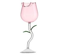 Wine Glass - Stemless Wine Glass Heat Resistant Champagne Glasses with Flower and | Creative Wine Tumbler Elegant for Reunion Parties, Wedding Parties, Engagements, Gatherings