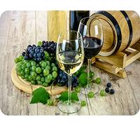 Wine - Glass Worktop Saver/Protector - by Pearl Glass (40 x 30cm Medium)