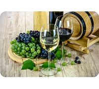 Wine - Glass Worktop Saver/Protector - by Pearl Glass (60 x 40cm Extra Large)