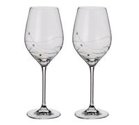 Wine Glasses: 2 X 33 artington Crystal Wine Glasses, Glitz