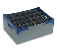 Wine Glasses Box - Glassware Storage Boxes - Glassjacks | 24 cells | Glass max width 80mm, max height 195mm, Pack of 3