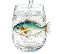 Wine Glasses Stemless Lead-Proof Decoration Coastal Cup