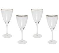 Wine Glasses TOPAZ Set of 4 Transparent