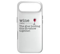 WINE Glue holding this sh-tshow together Dictionary Fun Meme Case for iPhone Air