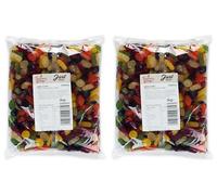 Wine Gums 3kg: Twin Pack of Bulk Wine Gums for Sweet Indulgence - (2 x 3kg Wholesale Bags) - 17,17