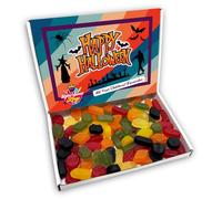 Wine Gums Halloween Sweet Gift Box Hamper (RETRO HALLOWEEN FRONT)