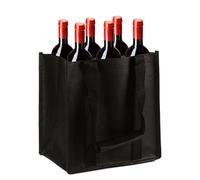 Wine Knock Bag - Reusable Wine Holder Bag, Spirit Bottle Carrier | Easy to Carry Thickened Material, Perfect for Anniversaries, Birthdays, Christmas, Weddings for Valentine's Day, standard, see