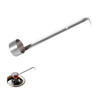 Wine Ladle Spoon, Stainless Steel Long Handle Wine Ladles Measuring Spoon Canning Ladle Oil Soup Spoon for Stirring Liquid(50ML)