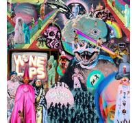 Wine Lips - Super Mega Ultra (Ltd Red/Blue/White Swirl) [VINYL]