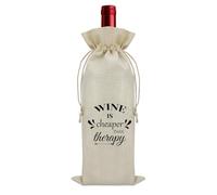 Wine Lovers Gifts for Women Decorative Wine Bag Gift with Witty Quote Funny Wines Drinker Birthday Gifts for Best Friend Wife Mom Coworker Her Bottle Wines Bag Anniversary Christmas Mothers Day Gift