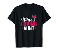 Wine Loving Aunt T-Shirt