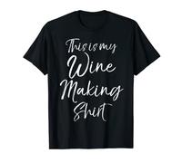 Wine Maker Gift Funny Accessory This is My Wine Making Shirt T-Shirt