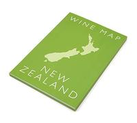 Wine Map of New Zealand Bookshelf Edition