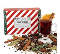 Wine Mix, Seasonal Spice - 4idual Sachets (88g Total) for Apple Cider, Mulled, Glühwein, Hot Toddy Holiday Drink