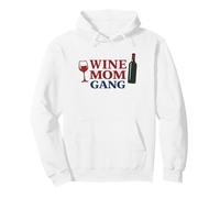 Wine Mom Gang Funny Women Solidarity Pullover Hoodie