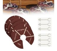 Wine Not Spin-Fun Drinking Games, Adults Wine Glass Spinner Party Shot Game, Guys Girls Couples Night Roulette Drinking Game For Bachelorette Party Drinking Wine Tasting Parties(6PCS)