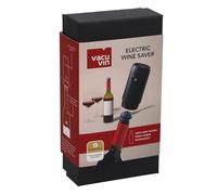 Vacu Vin Electric Wine Saver - With 2 Stoppers, Rechargeable Vacuum Stopper, Ideal for Preserving Up to 40 Bottles, Perfect for Home, Kitchen and Any Occasion - Includes Gift Box