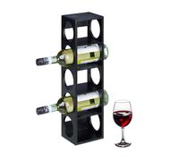Wine rack Bamboo Bottle Holder Modern Compact Wine Storage Rack Elegant