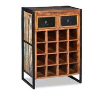 Wine Rack for 16 Bottles Home Bottle Holder Drinking Rack Wine Holder vidaXL