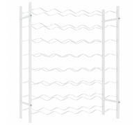 Wine Rack for 96 Bottles Iron Wine Storage Cabinet Holder Shelf Indoor vidaXL