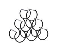 Beliani Wine Rack Lurgan Metal Black
