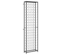Wine Rack Metal Bar Drink Cabinet Storage Organiser Stand Wine Holder vidaXL