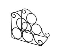 Wine Rack, Sturdy and, No Assembly Required, Home Bar, Kitchen, Restaurant(Black)