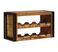 Wine Rack Brown Storage Dining Room Decor Kitchen Organizer Urban Lofts vidaXL