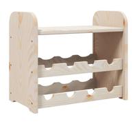 Wine Rack with Top Board Wine Shelf Wine Bottle Holder Solid Wood Pine vidaXL