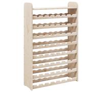 Wine Rack with Top Board Wine Shelf Wine Bottle Holder Solid Wood Pine vidaXL
