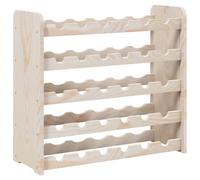 Wine Rack with Top Board Wine Shelf Wine Bottle Holder Solid Wood Pine vidaXL
