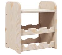 Wine Rack with Top Board Wine Shelf Wine Bottle Holder Solid Wood Pine vidaXL