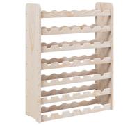 (42 piece) vidaXL Wine Rack with Top Board Wine Shelf Wine Bottle Holder Solid Wood Pine