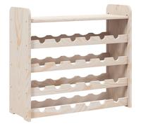 Wine Rack with Top Board Wine Shelf Wine Bottle Holder Solid Wood Pine vidaXL