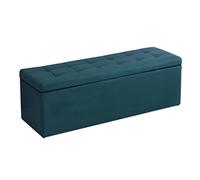 Wine Red Leather Folding Sto Bench - Versatile Cube Footrest & Step Stool for Living Room, Bedroom, Office & Garden - 40x40x40cm (15.7x15.7x15.7in)